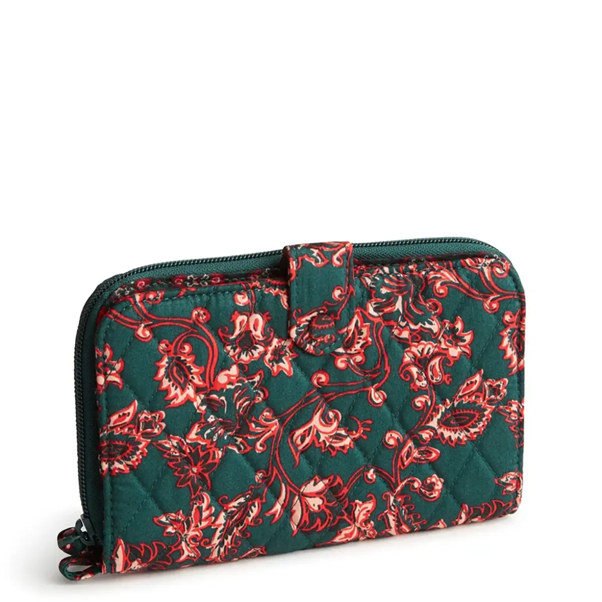 Vera Bradley Large Tab Wallet - Victorian Vines