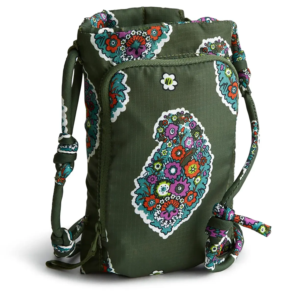 Vera Bradley Carew Hydration Crossbody - Kew Gardens Green