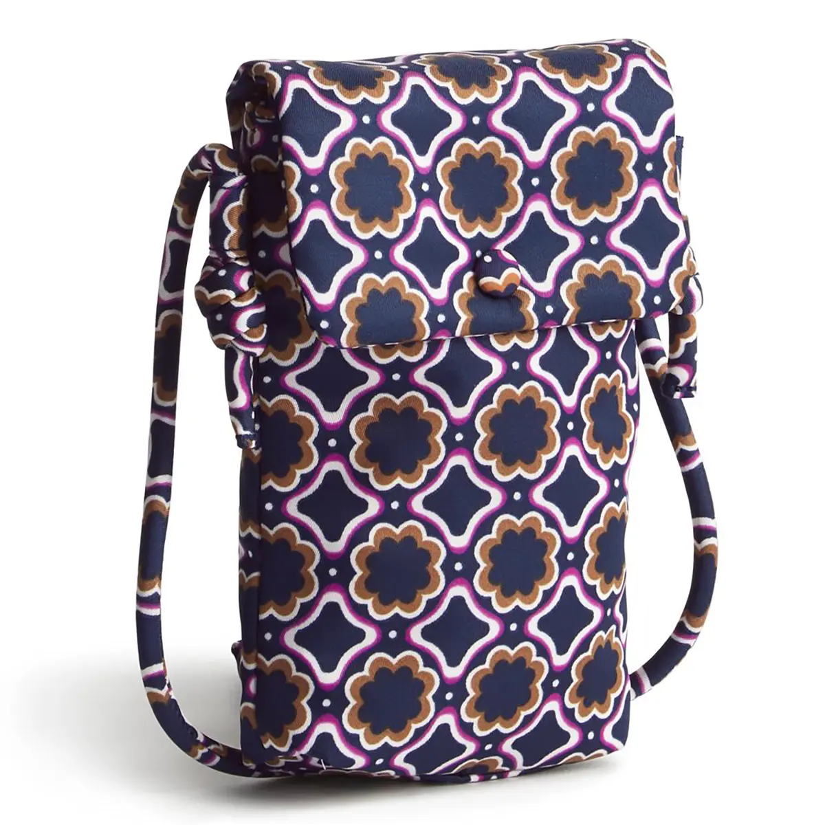 Vera Bradley Phone Case Crossbody - Lattice Florets