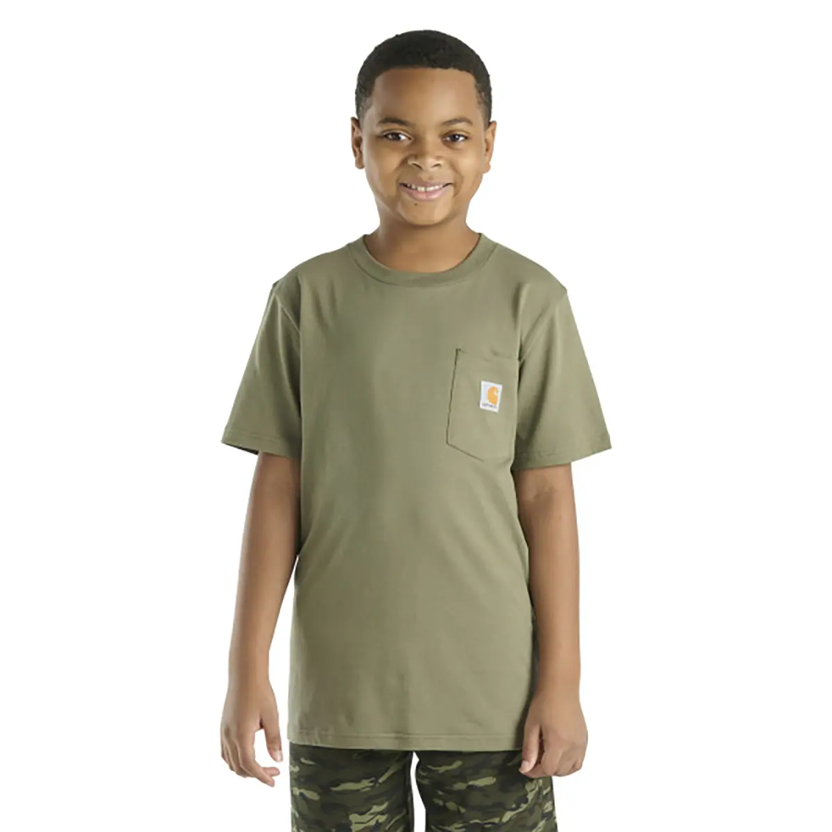 Carhartt Kids' Short Sleeve Pocket Duck T-Shirt