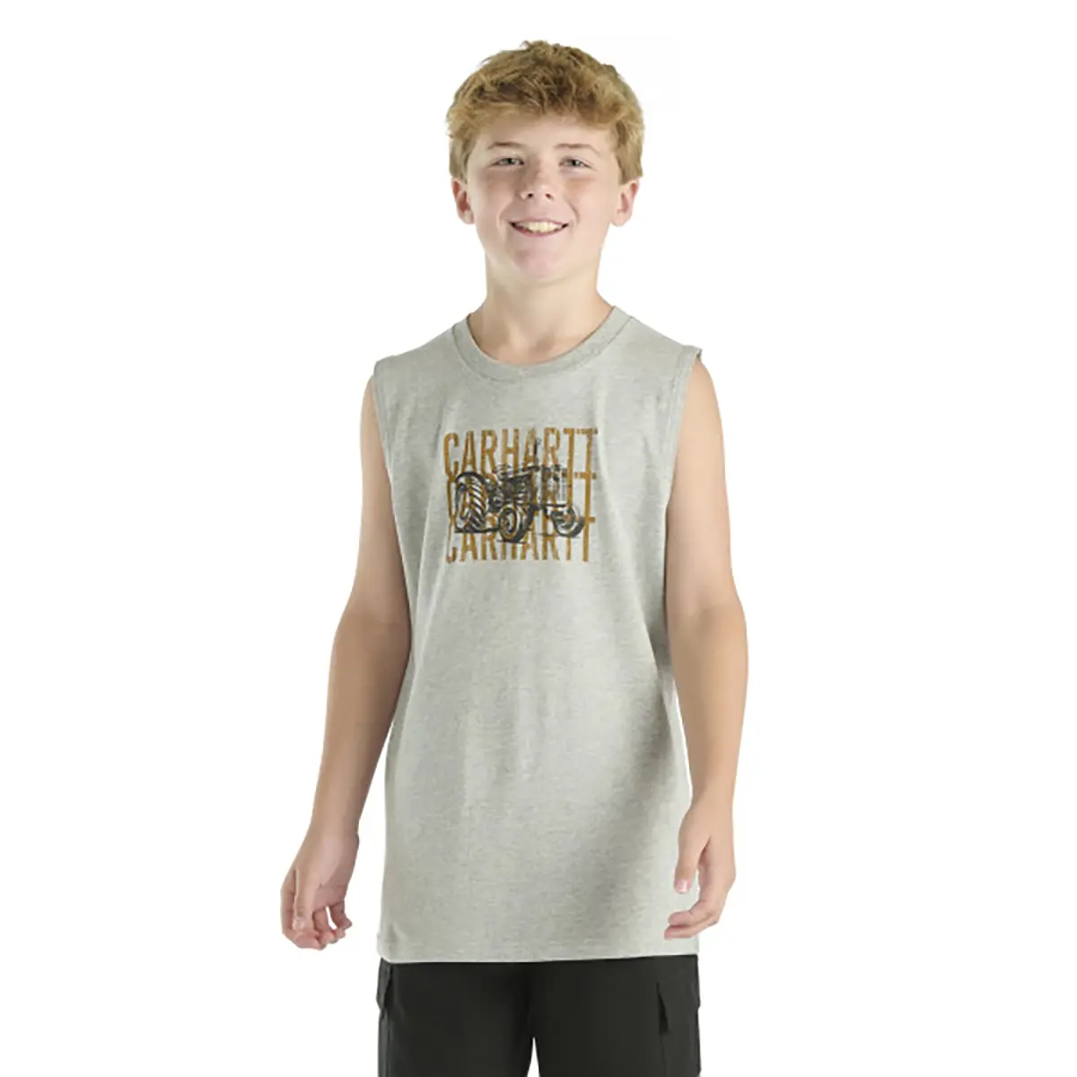 Carhartt Kids' Sleeveless Graphic Tractor T-Shirt