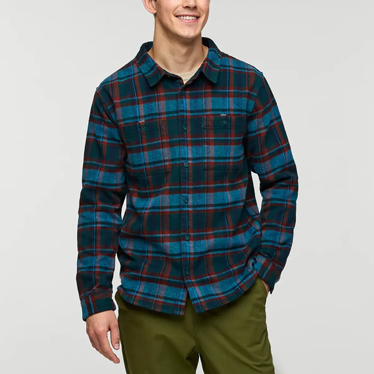 Cotopaxi Men's Mero Organic Flannel Shirt