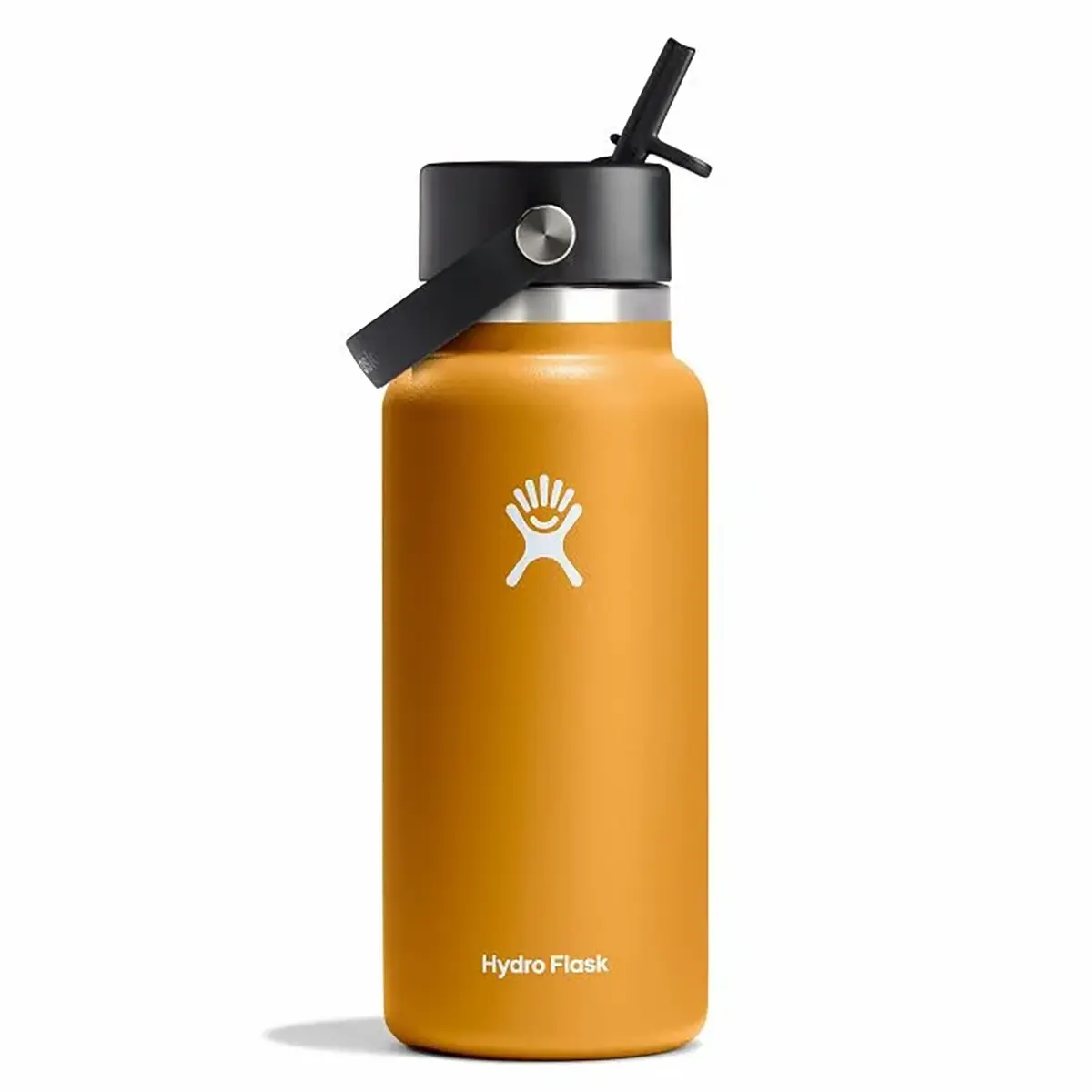 Hydro Flask 32 Oz Wide Mouth w/ Flex Straw Cap - Fossil