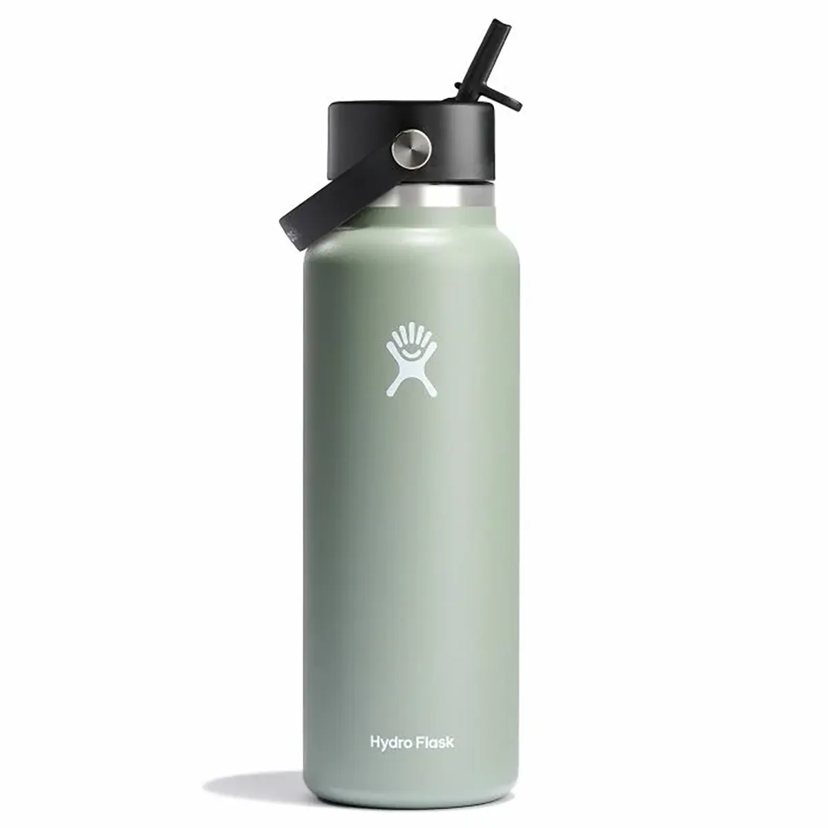 Hydro Flask 40 Oz Wide Mouth w/ Flex Straw Cap - Agave