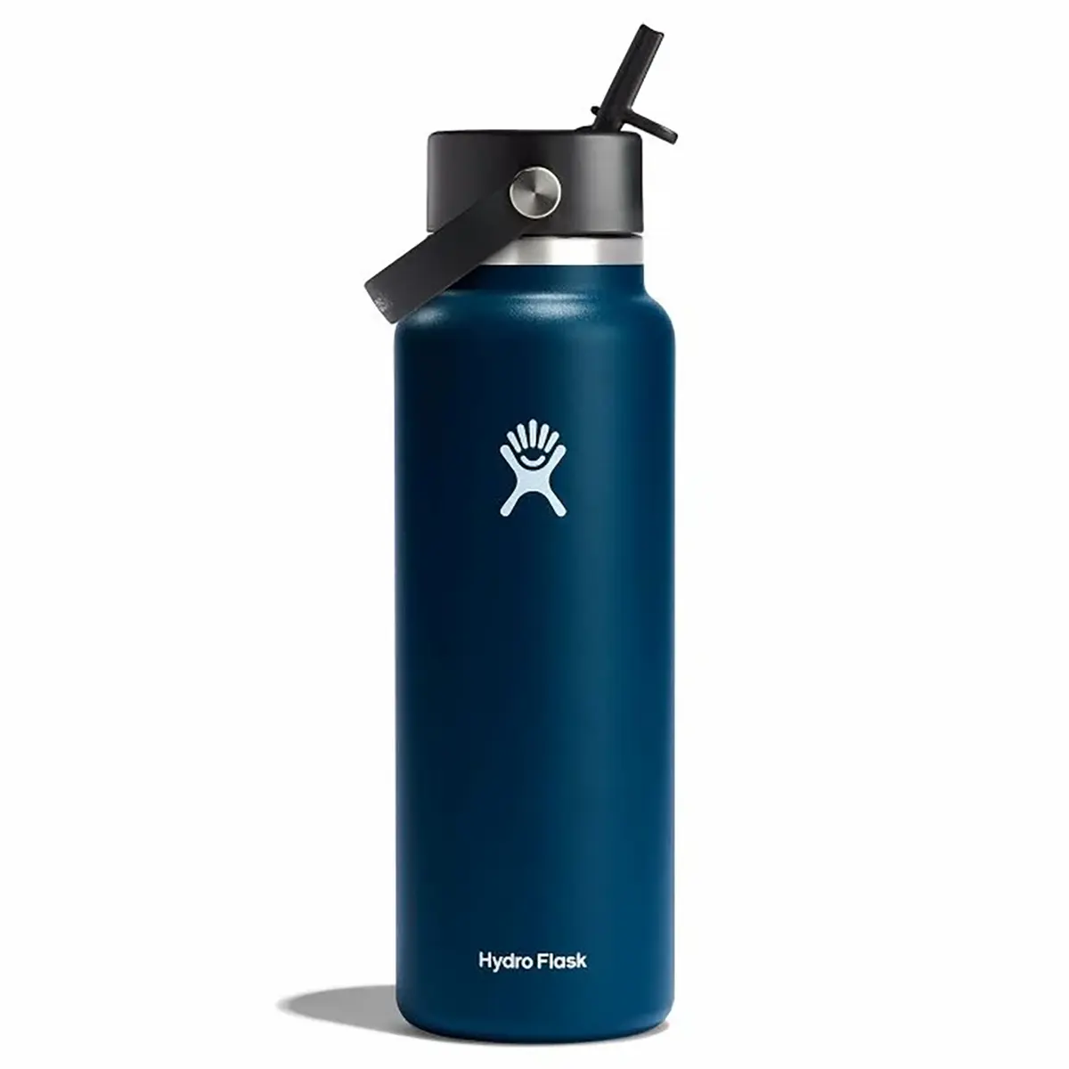 Hydro Flask 40 Oz Wide Mouth w/ Flex Straw Cap - Indigo