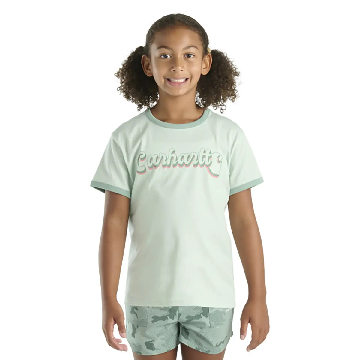 Carhartt Kids Short Sleeve Ringer Logo T-Shirt