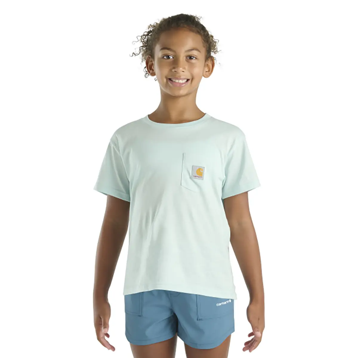 Carhartt Kids Short Sleeve Arch T-Shirt - Starlight Blue