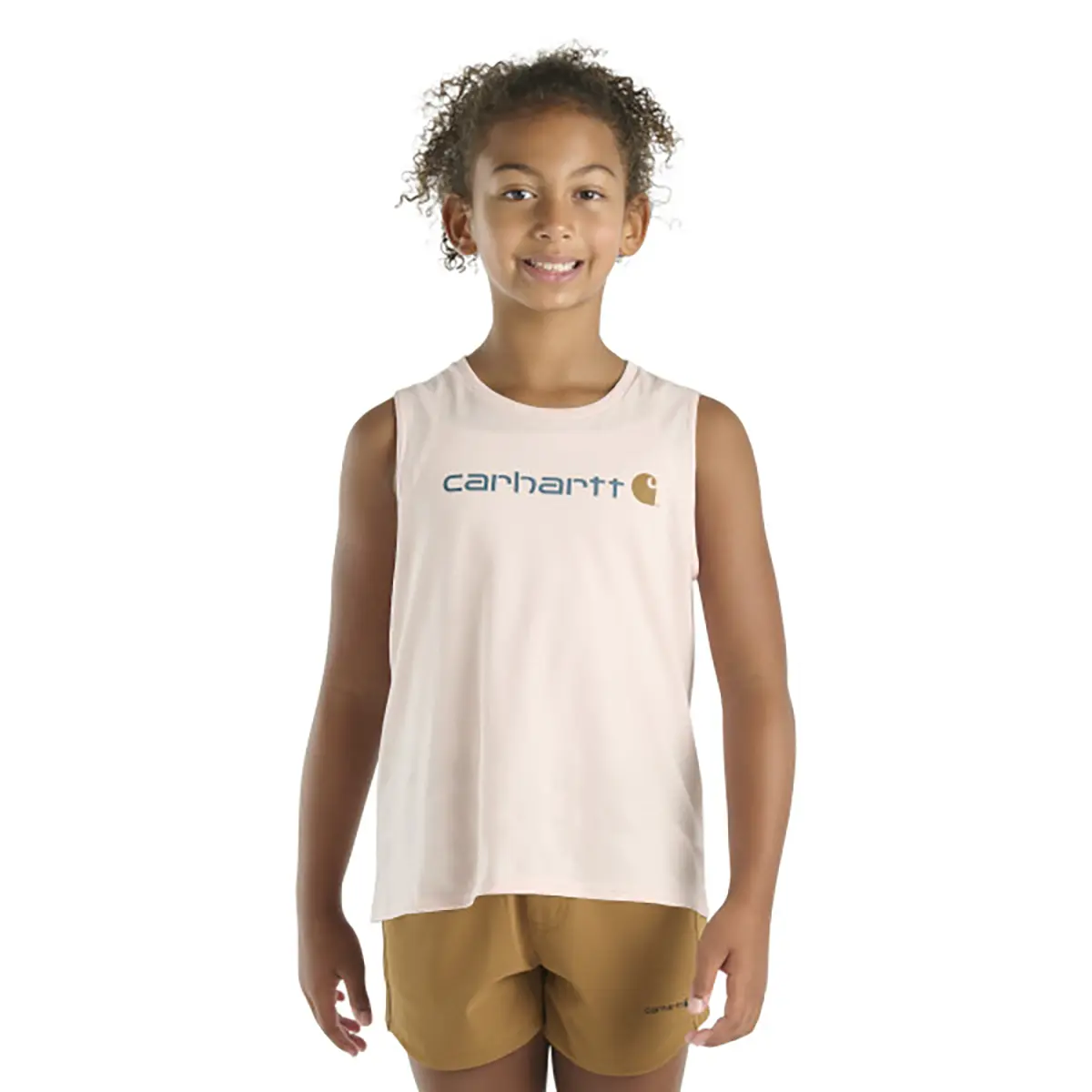 Carhartt Girls Sleeveless Camping T-Shirt - Potpourri