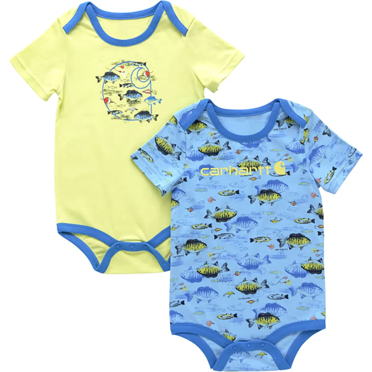 Carhartt Kids 2-Piece Short Sleeve Fishing Bodysuit Set