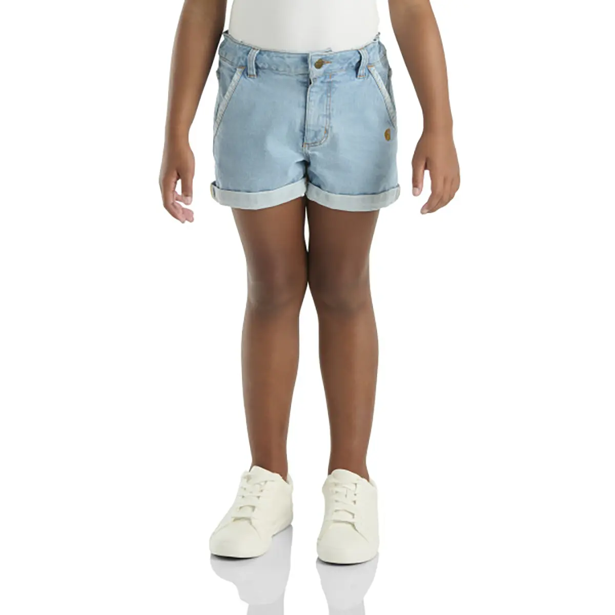 Carhartt Kids Rugged Flex&trade; Denim Short Light Wash