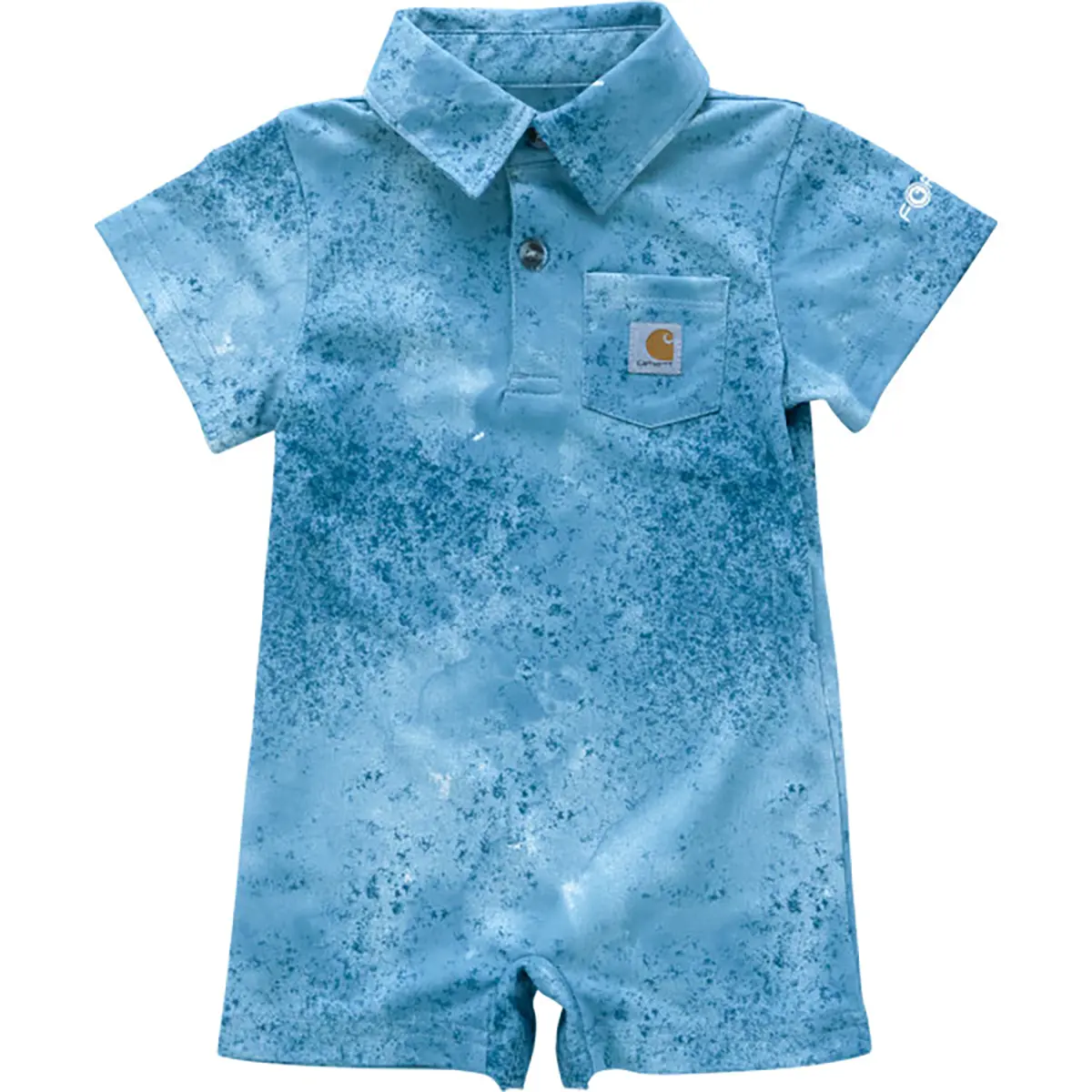 Carhartt Kids Short Sleeve Force&reg; Sun Defender&trade; Camo Romper