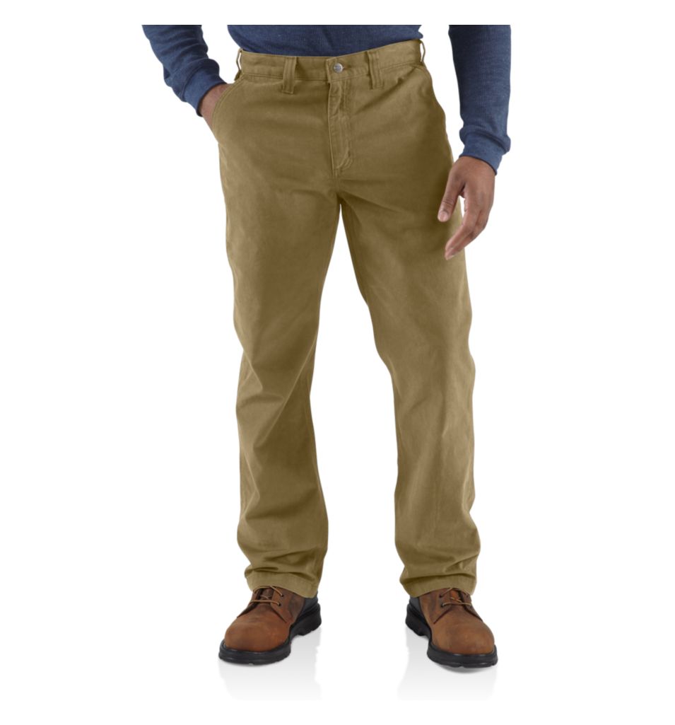 carhartt men's rugged work khaki